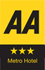 AA Metro 3 star New Forest hotel